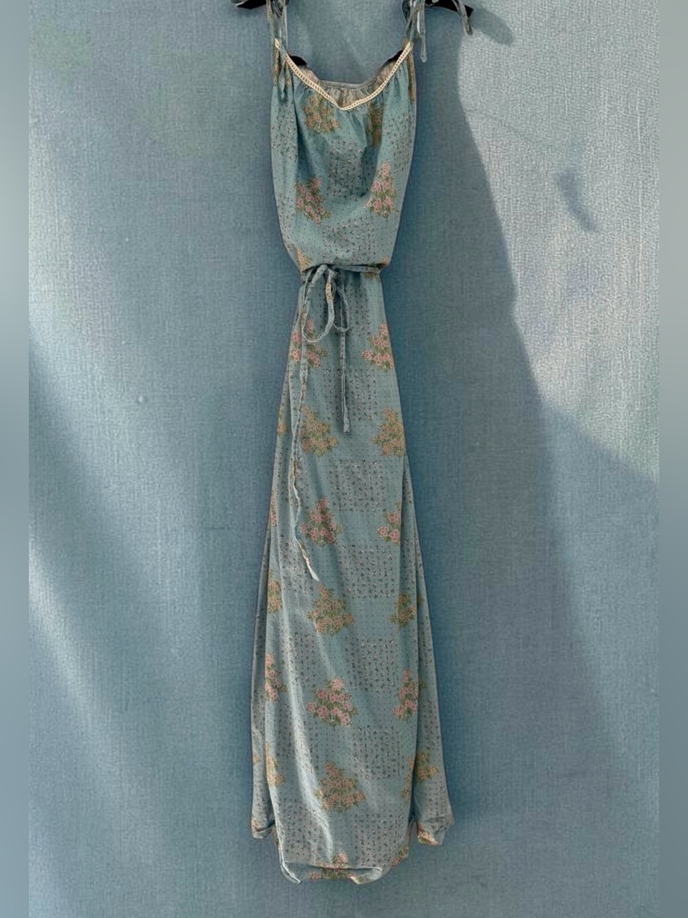 Christy Dawn Blue Lou Floral Maxi Dress